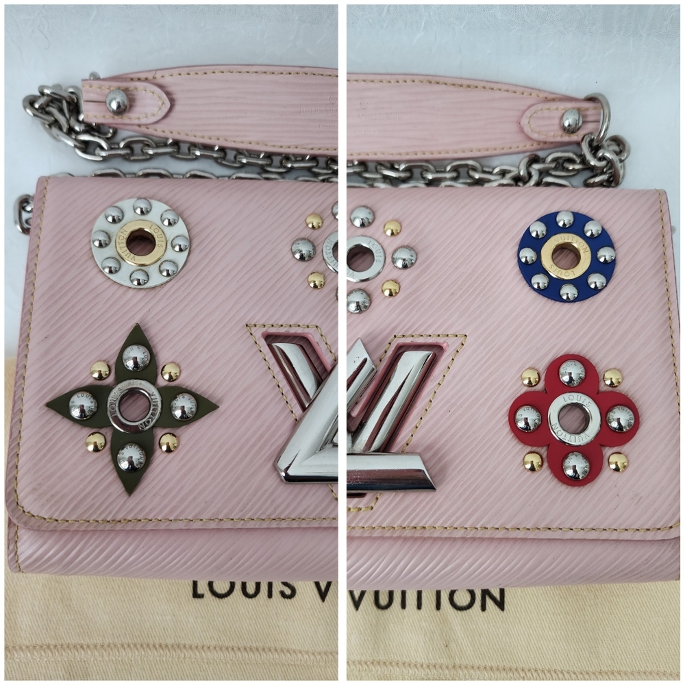 Auth Louis Vuitton Epi Mechanical Flower Twist Chain Walllet - Picture 9 of 11